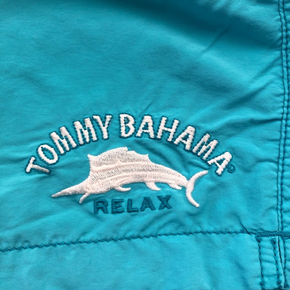 Tommy Bahama Relax swim trunks with tie waist - Picture 3 of 6